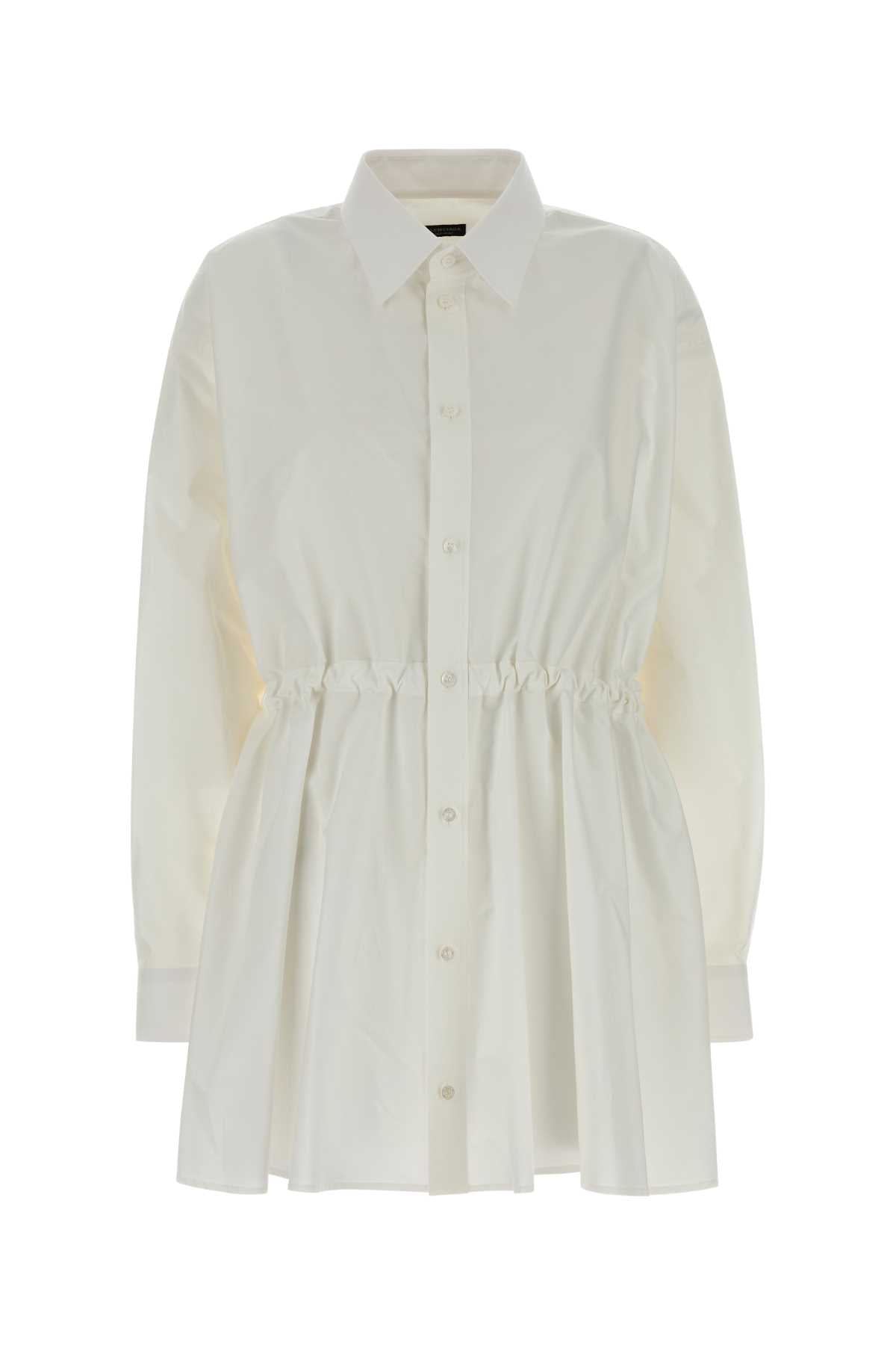 BALENCIAGA HOURGLASS DRESS For Women Exterior: 100% Cotton