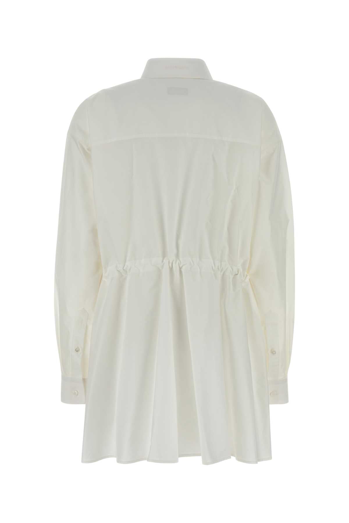 BALENCIAGA HOURGLASS DRESS For Women Exterior: 100% Cotton