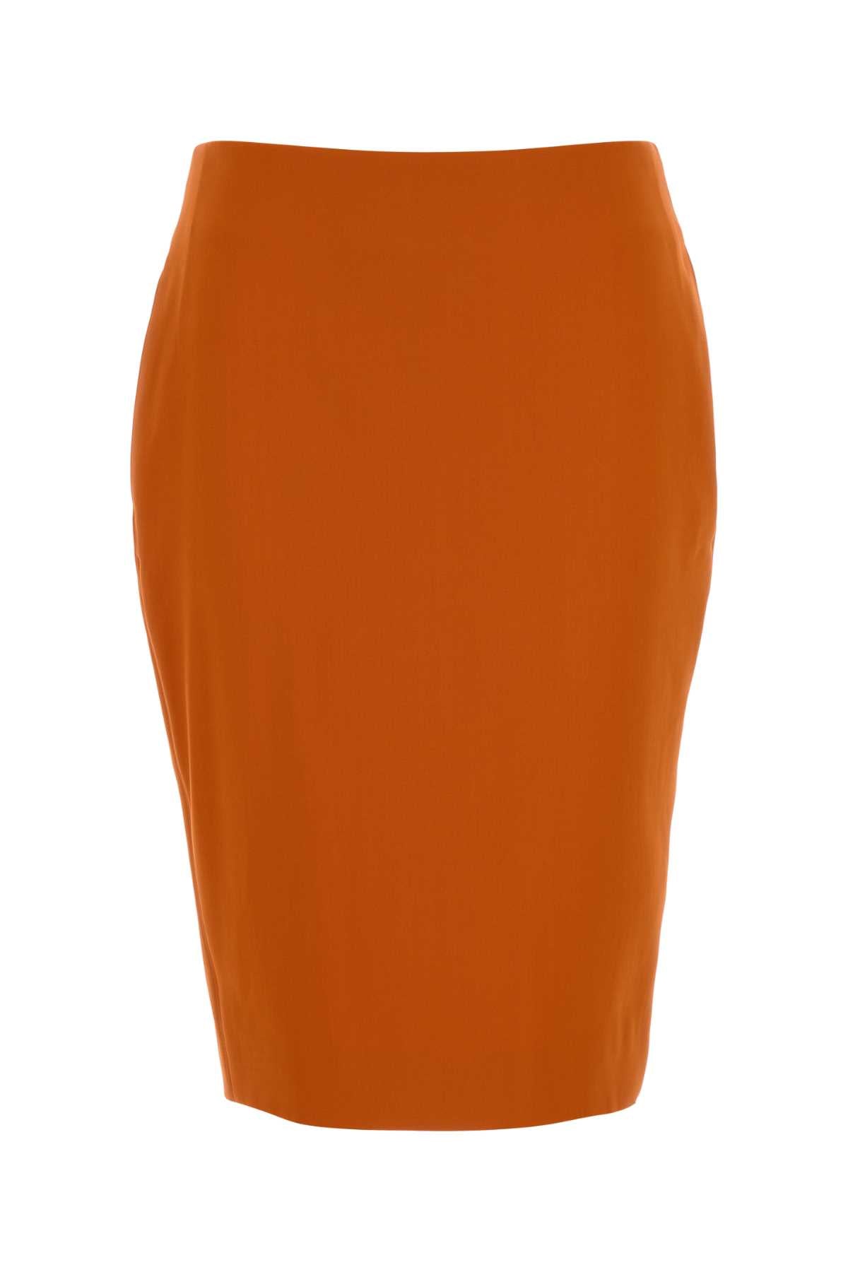 SAINT LAURENT JUPE BASE For Women Exterior: 87% Viscose 12% Cupro 1% Elastane