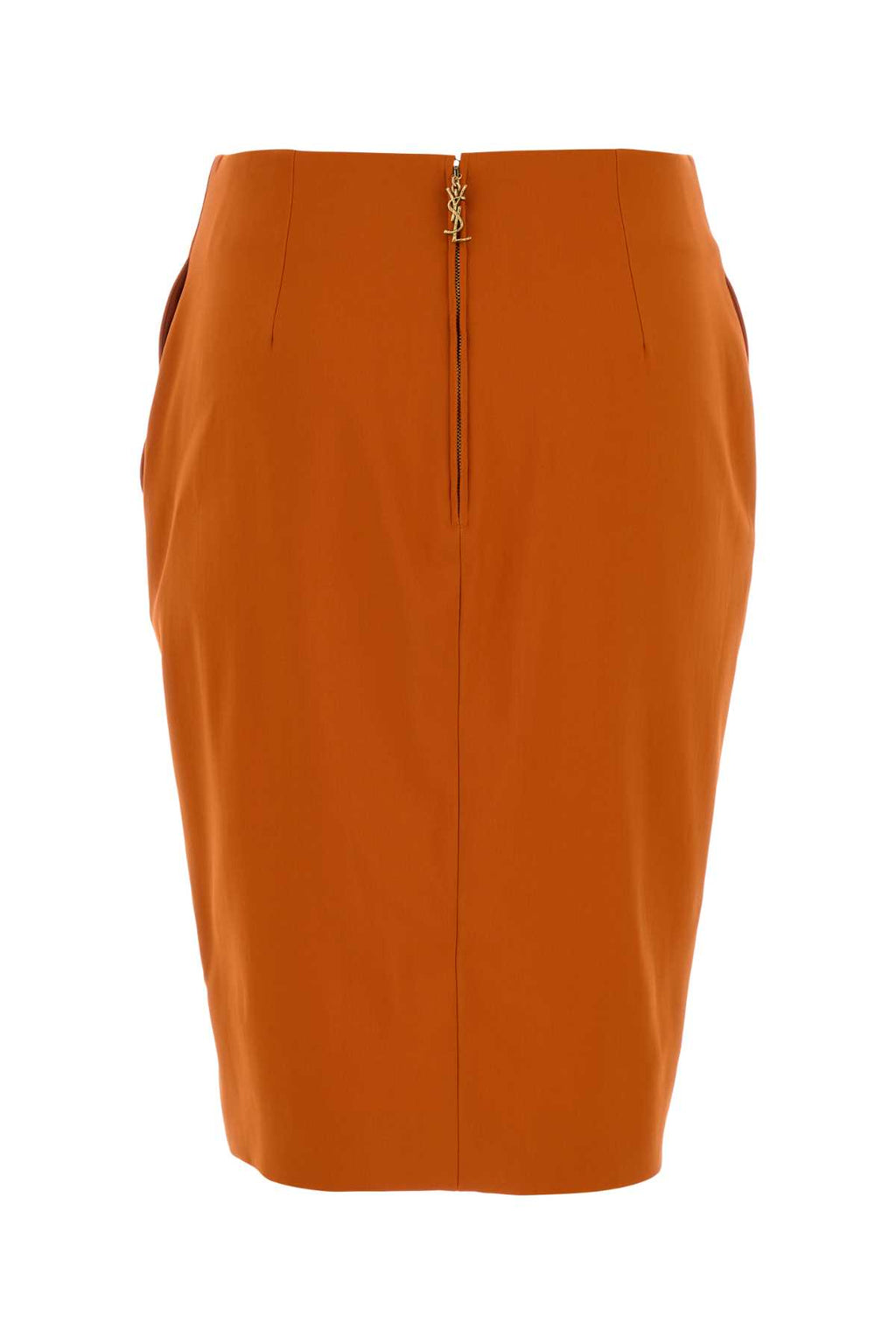 SAINT LAURENT JUPE BASE For Women Exterior: 87% Viscose 12% Cupro 1% Elastane