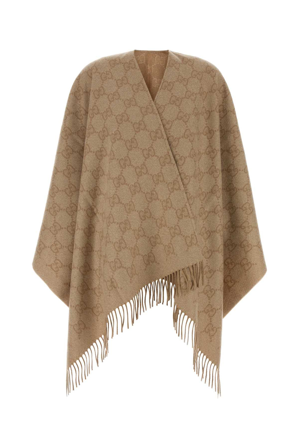 GUCCI PONCHO HUGE LUX 145X145 For Women Exterior: 83% Cashmere 10% Viscose 4% Metallic fiber 3% Polyester