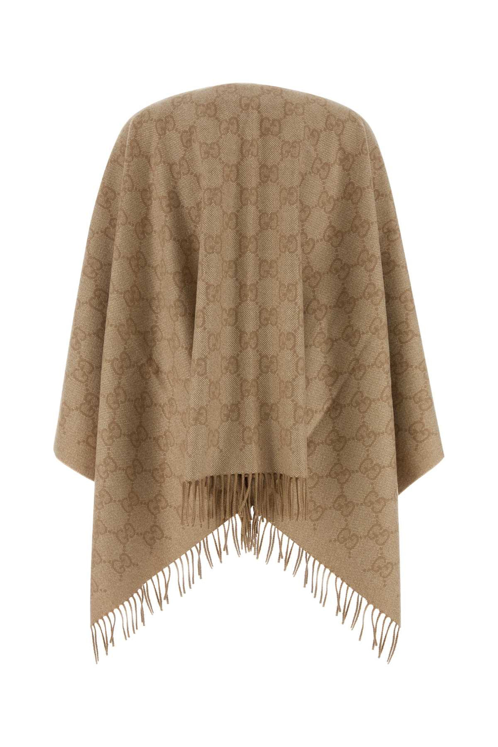 GUCCI PONCHO HUGE LUX 145X145 For Women Exterior: 83% Cashmere 10% Viscose 4% Metallic fiber 3% Polyester