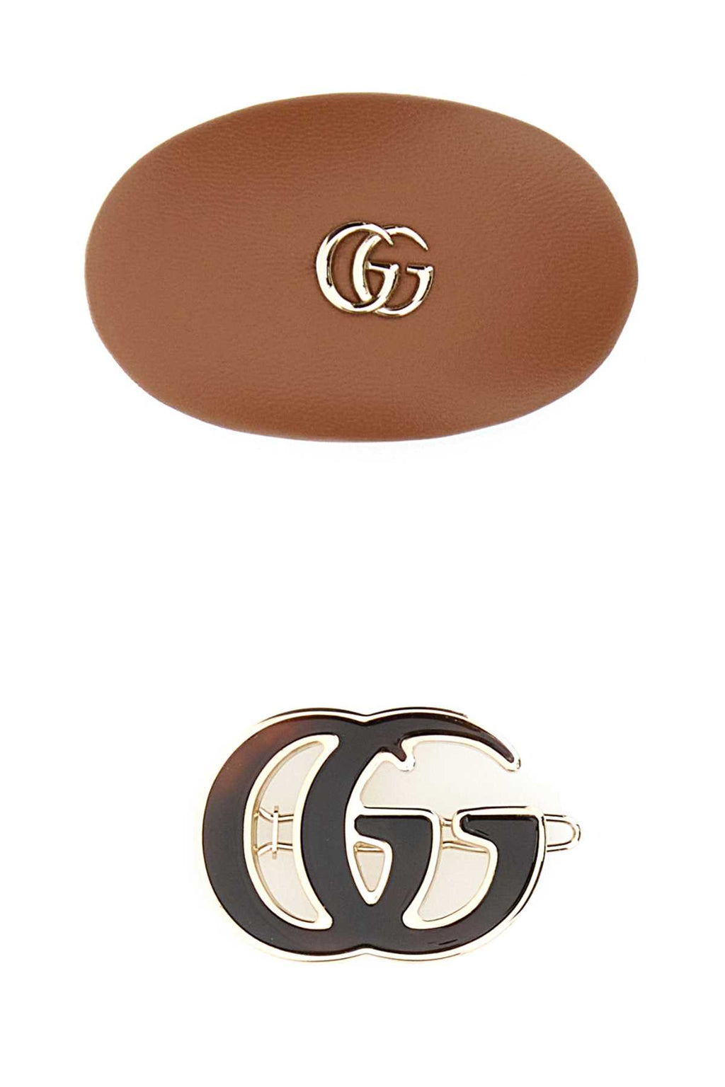 GUCCI SET W SET 3 GUCCI LEATHER MIX CLIP For Women Exterior: 100% Metal 100% Leather Finishing color: Gold