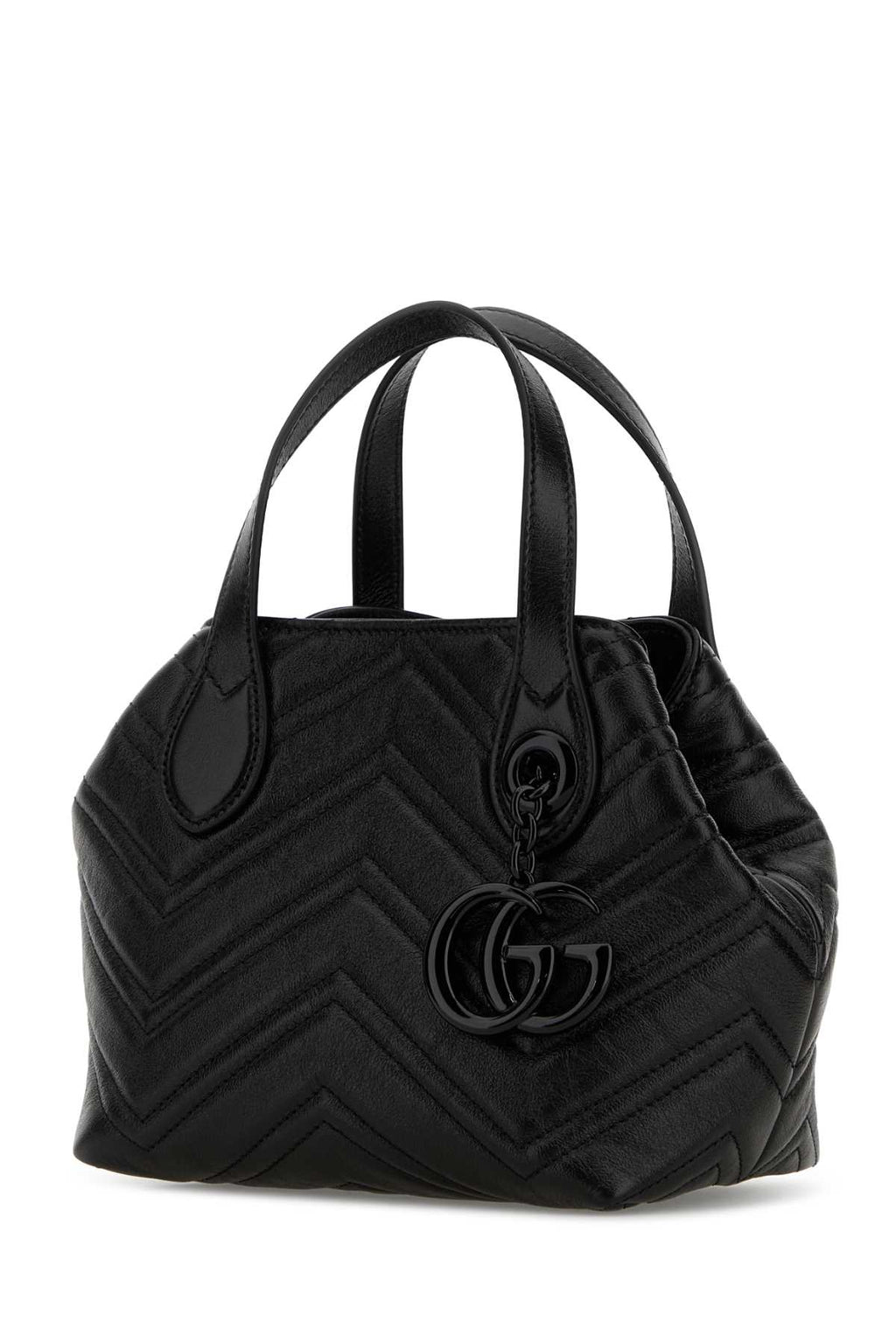 GUCCI HANDBAG WITH REMOVABLE SHOULDER STRAP For Women Exterior: 100% Nappa leather Lining: 100% Fabric Finishing: Enameled metal
