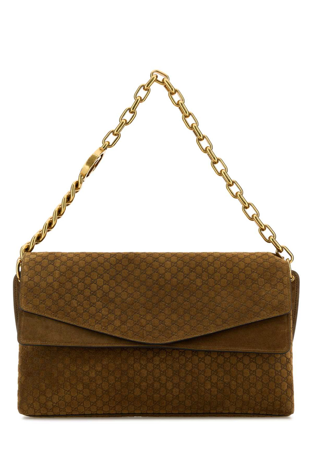 GUCCI HANDBAG WITH REMOVABLE SHOULDER STRAP For Women Exterior: 100% Suede Lining: 100% Fabric Finishing: Golden metal