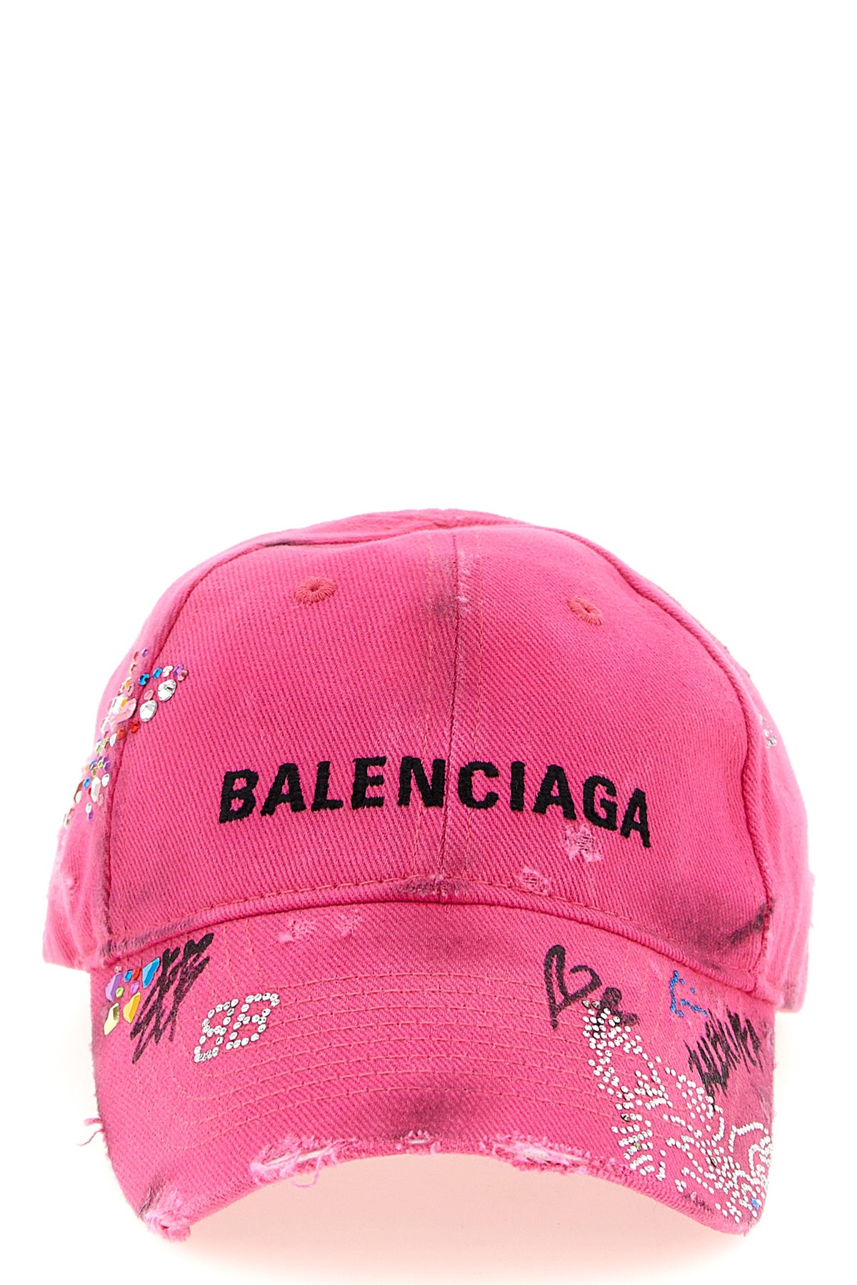 BALENCIAGA 'Upcycled' cap For Women 100% cotton