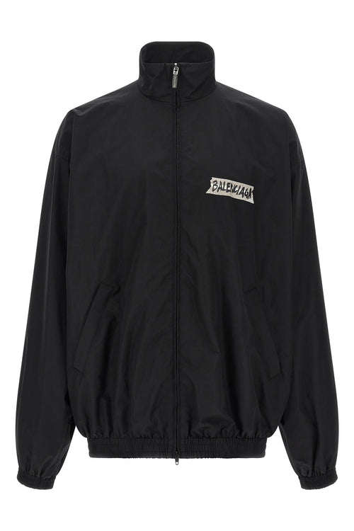 BALENCIAGA 'Masking Tape' sweatshirt For Men 50% cotton 50% polyamide