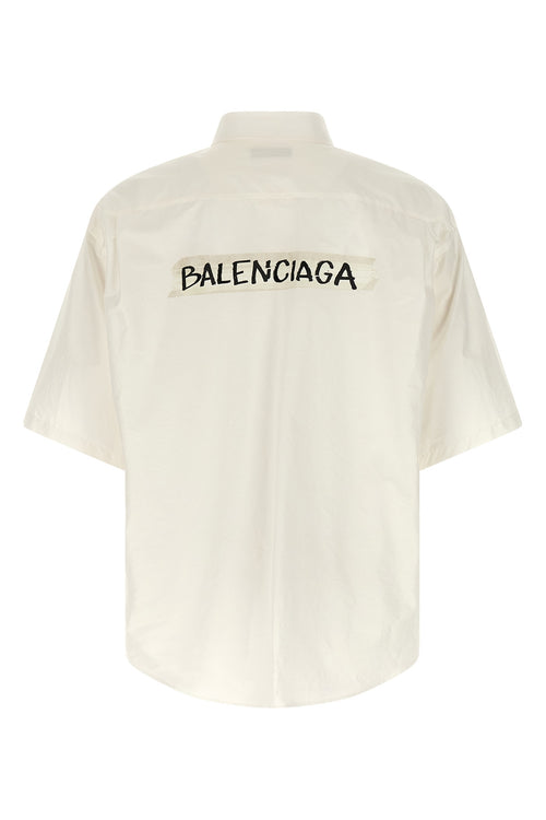 BALENCIAGA 'Masking Tape' shirt For Men 100% cotton