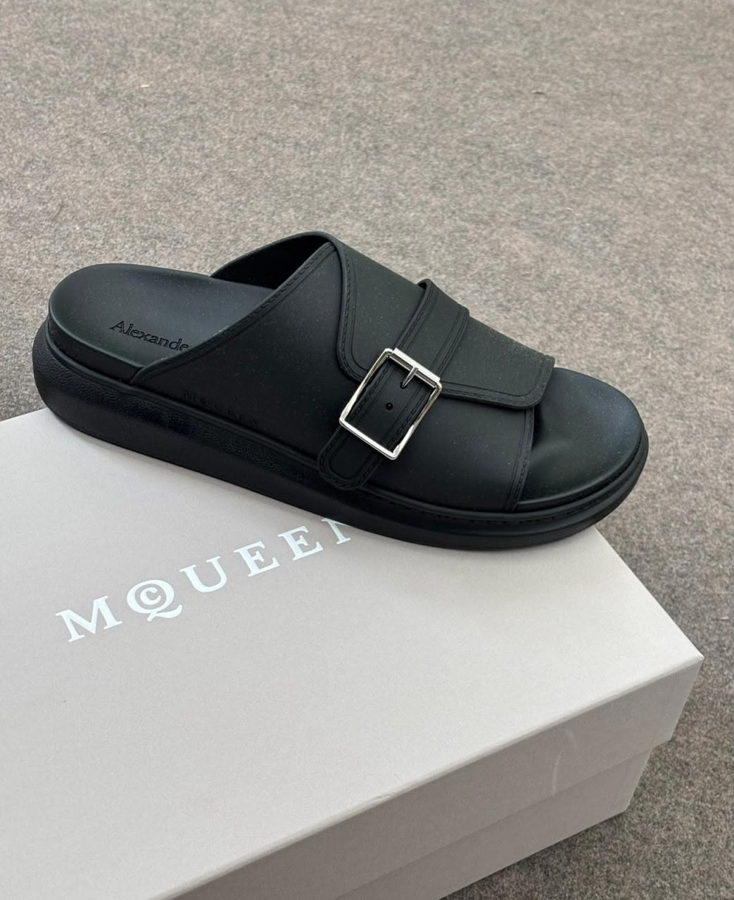Hybrid Buckle Slide Sandals