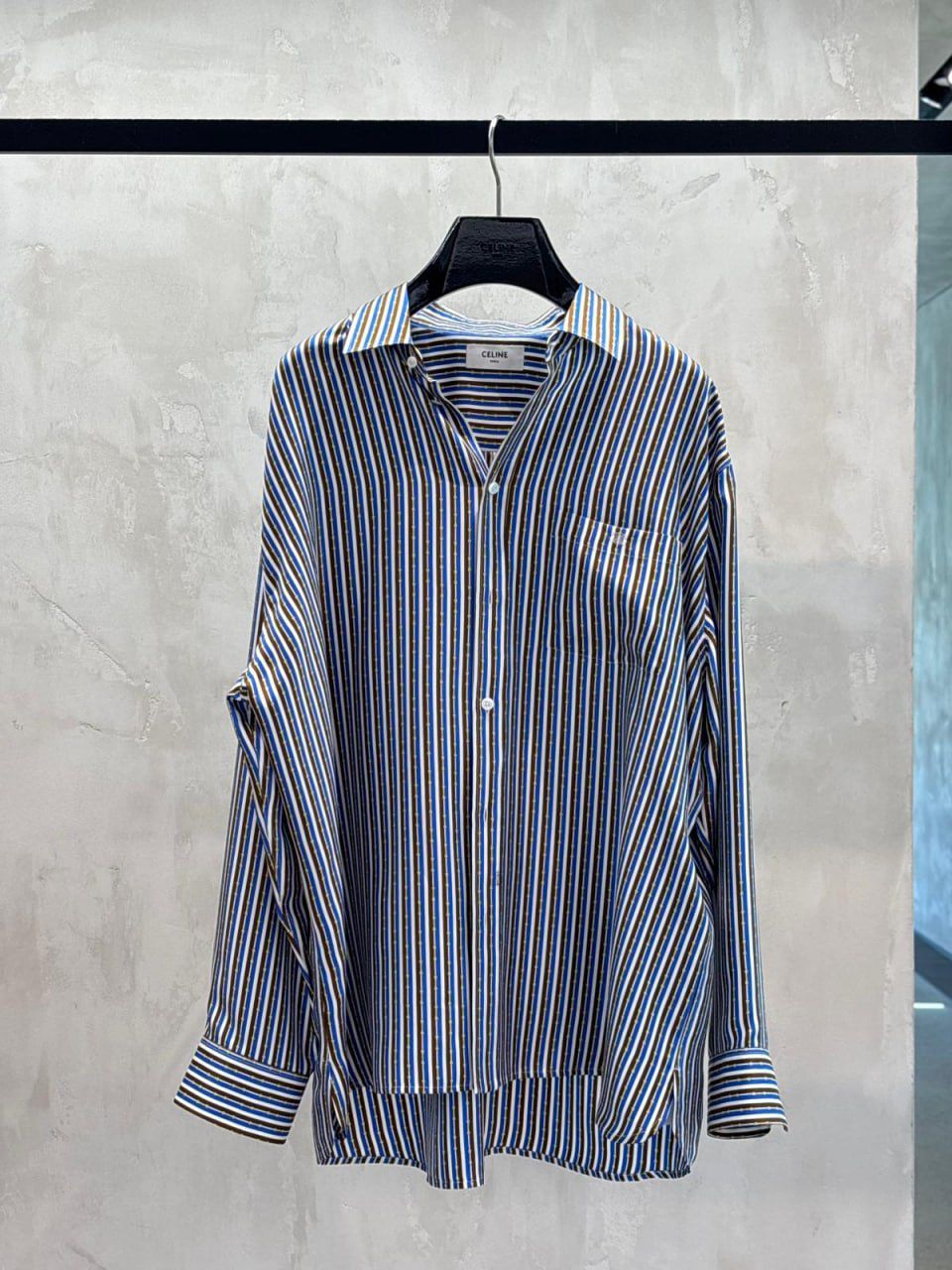 Oversized Striped Shirt