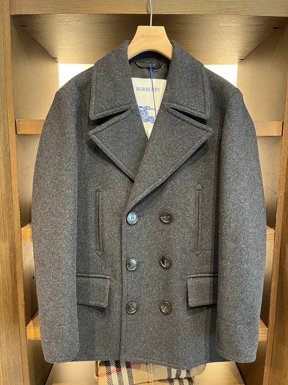 Wool Blend Peacoat