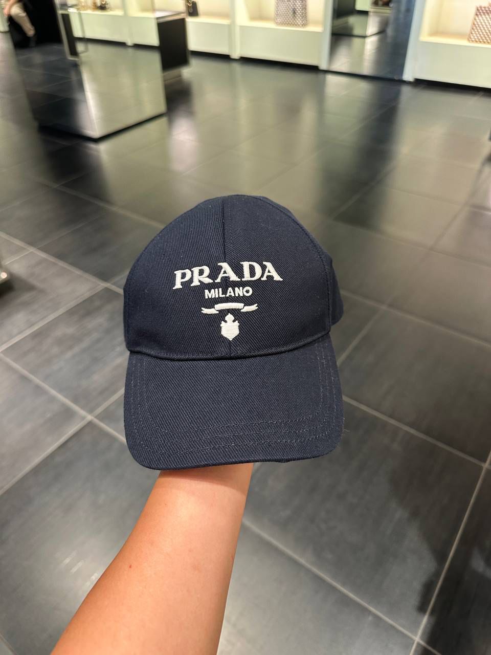 Drill baseball cap with logo