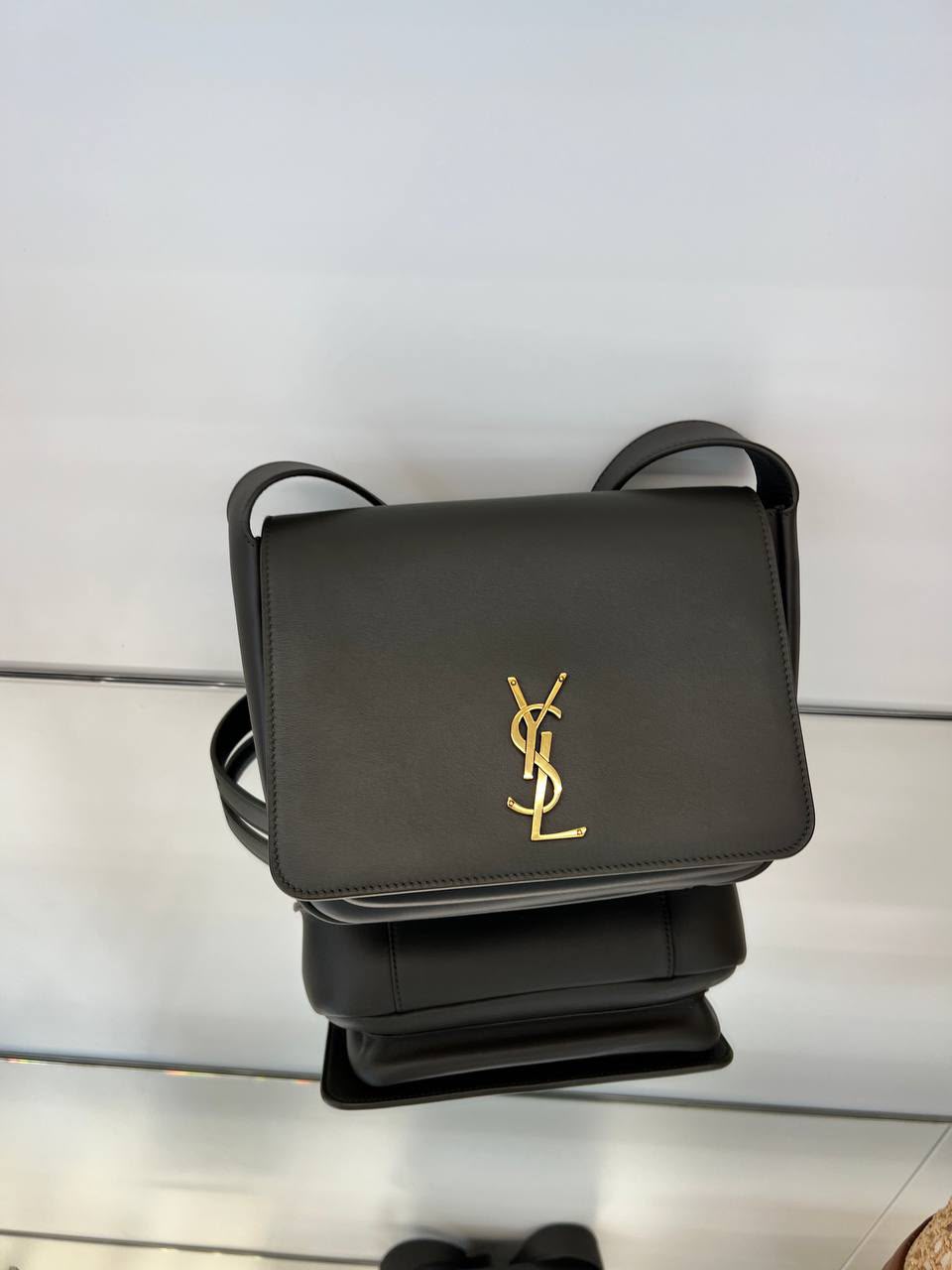 Solferino Small Satchel in Box Leather