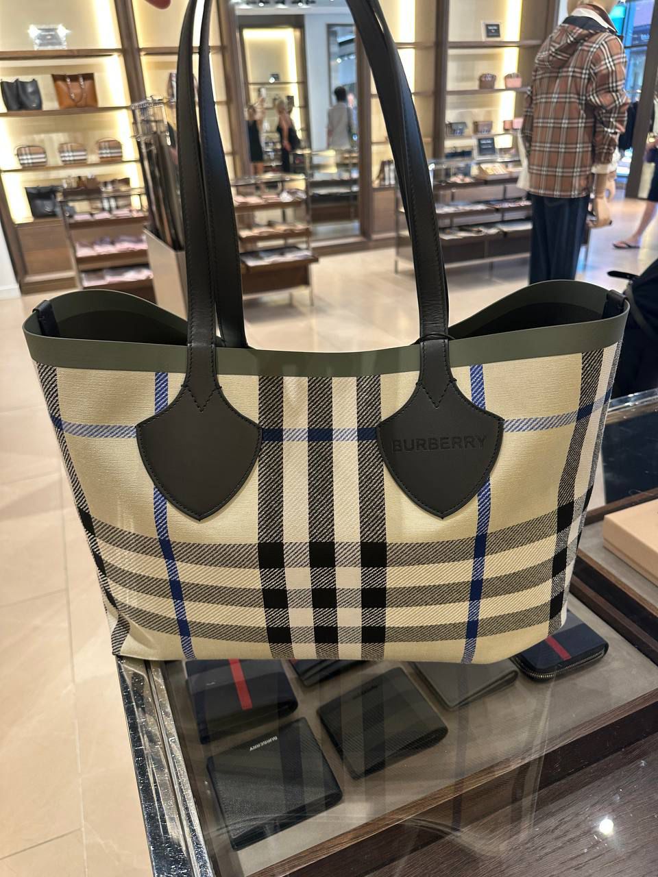 Check Tote Bag