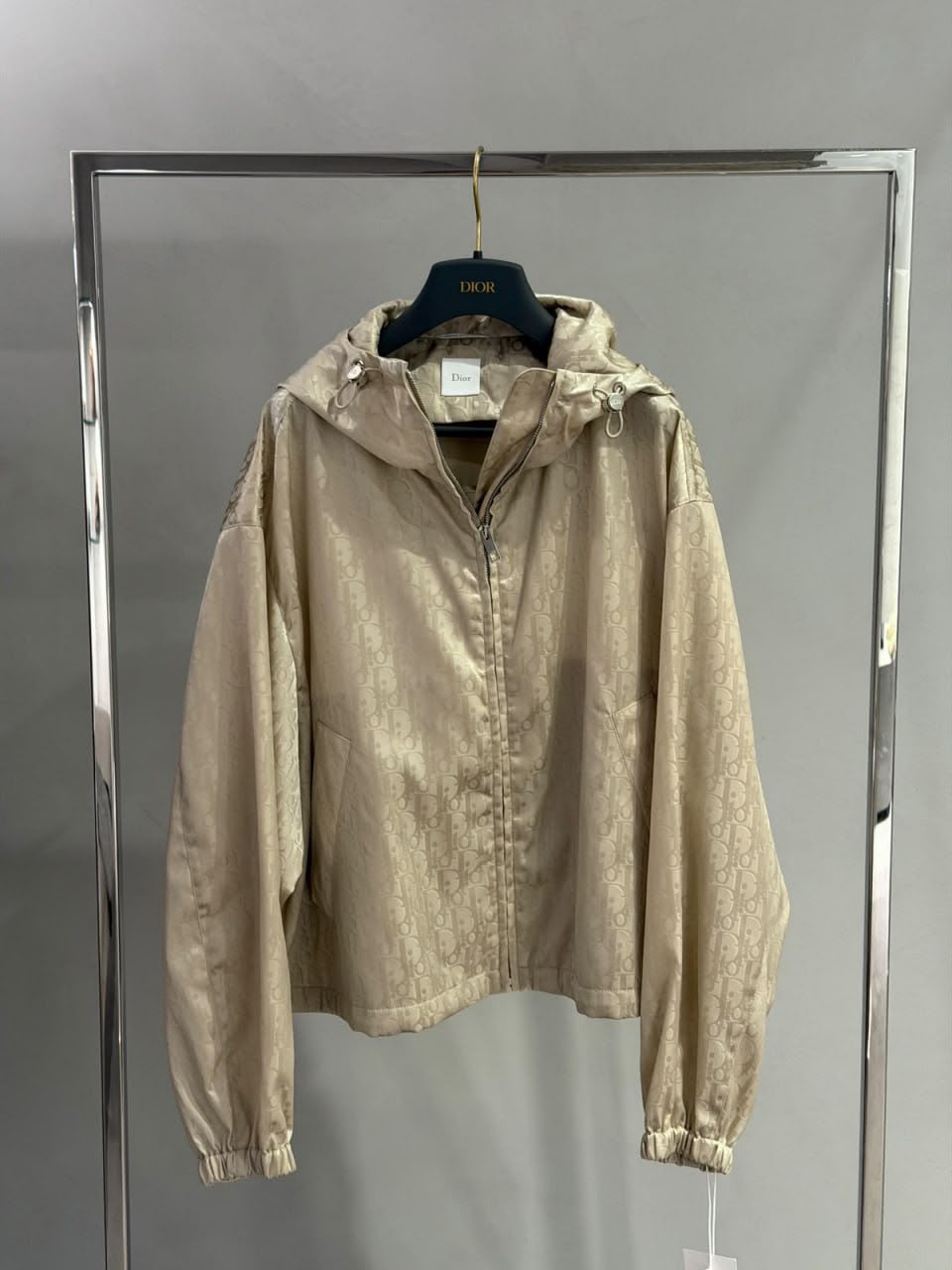 Oblique Hooded Blouson