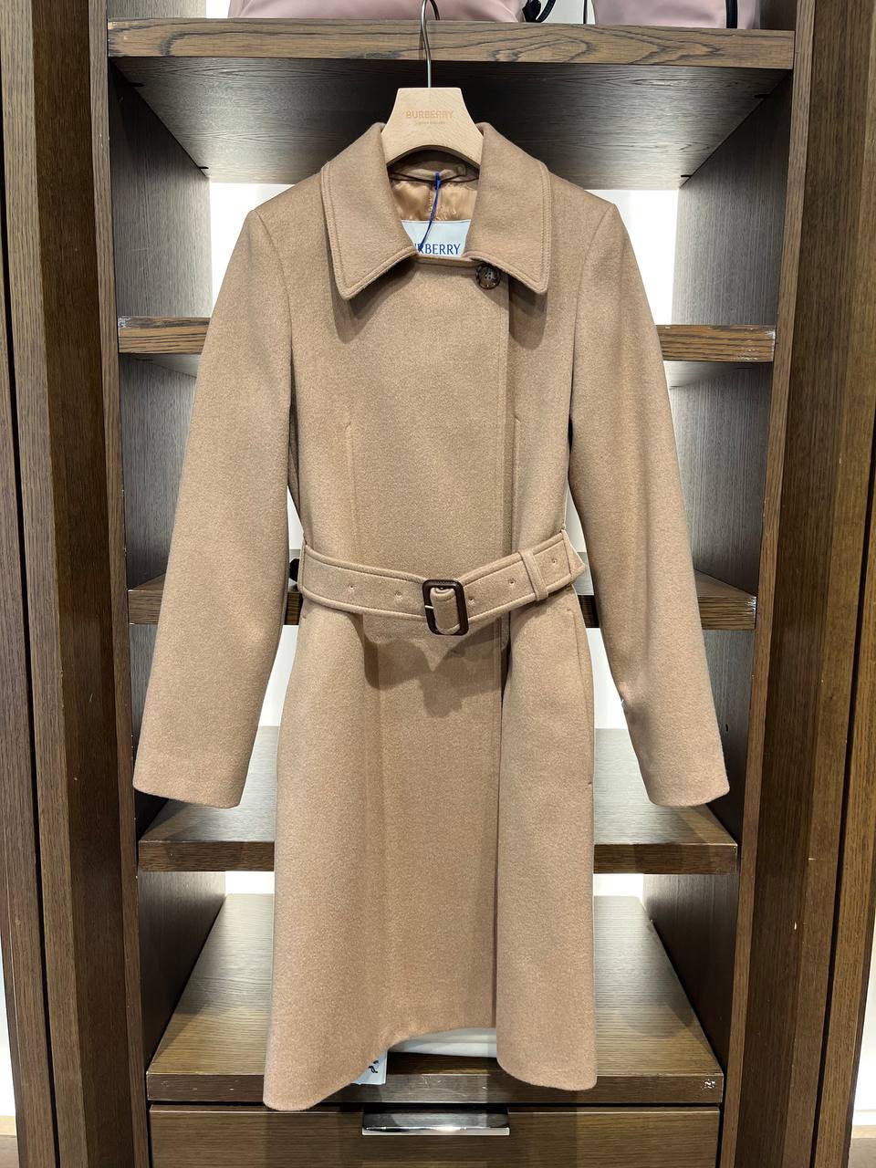 Wool Cashmere Belted Coat