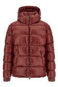 Semi-gloss quilted down jacket