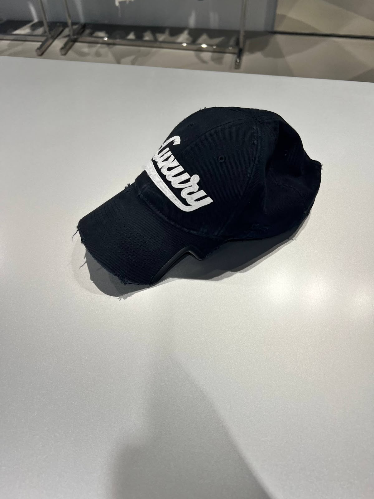 Luxury Distressed Baseball Cap