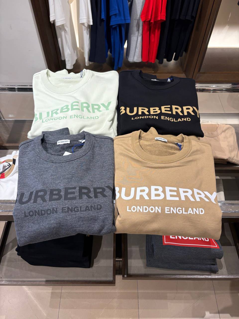 Logo Print Cotton Sweatshirt