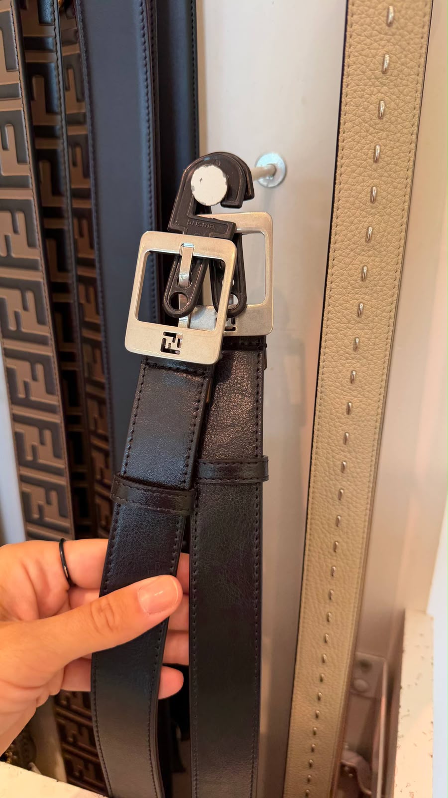FF Logo Buckle Belt