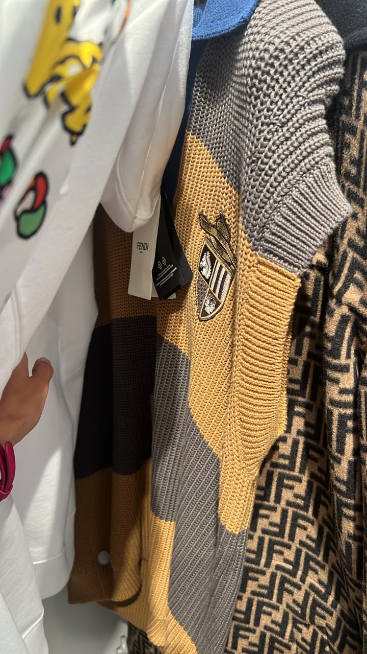 Color-Block Knit Vest