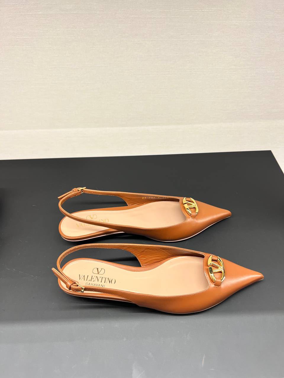 VLogo Signature Slingback Flat