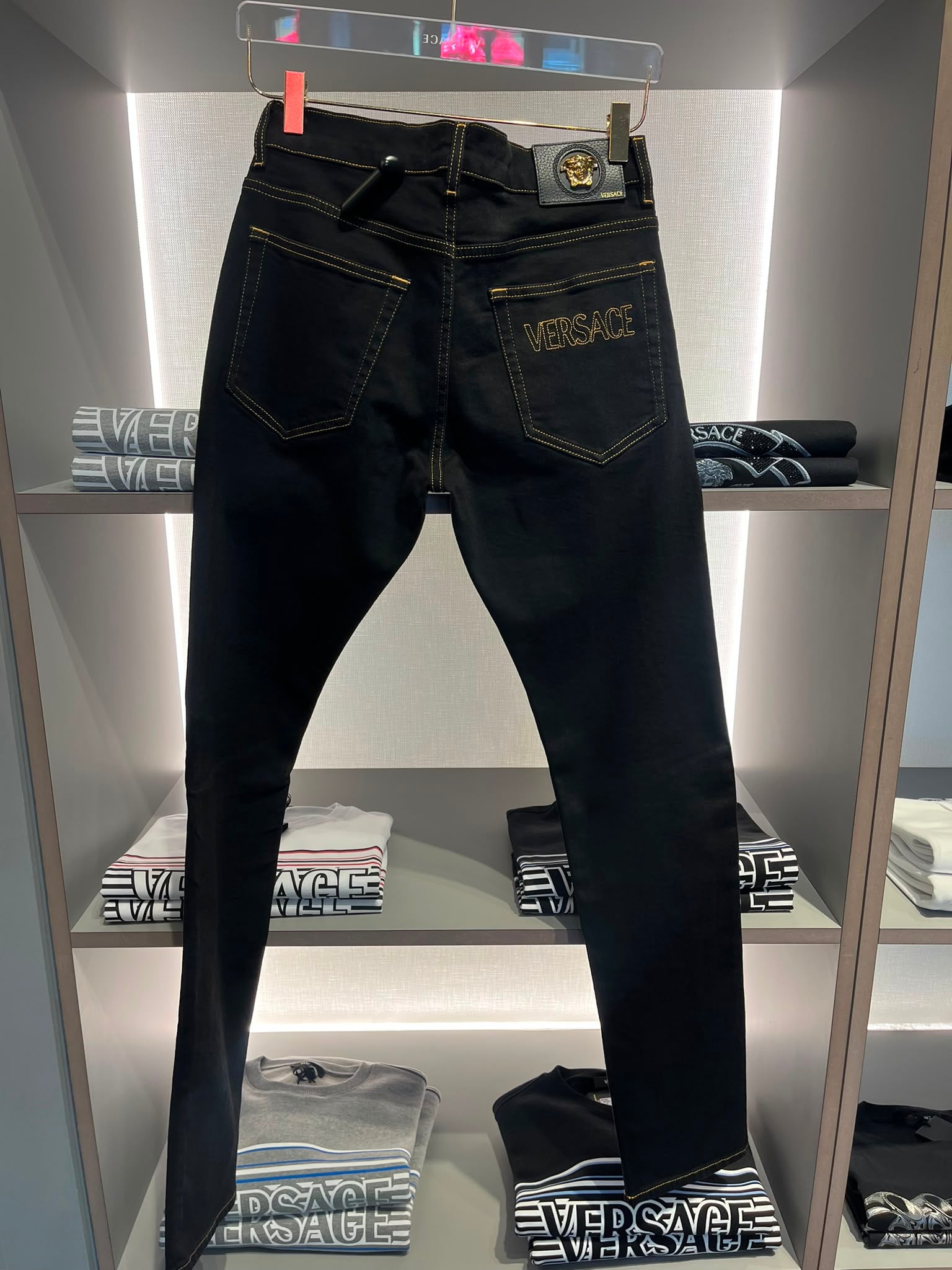 Black Denim Jeans