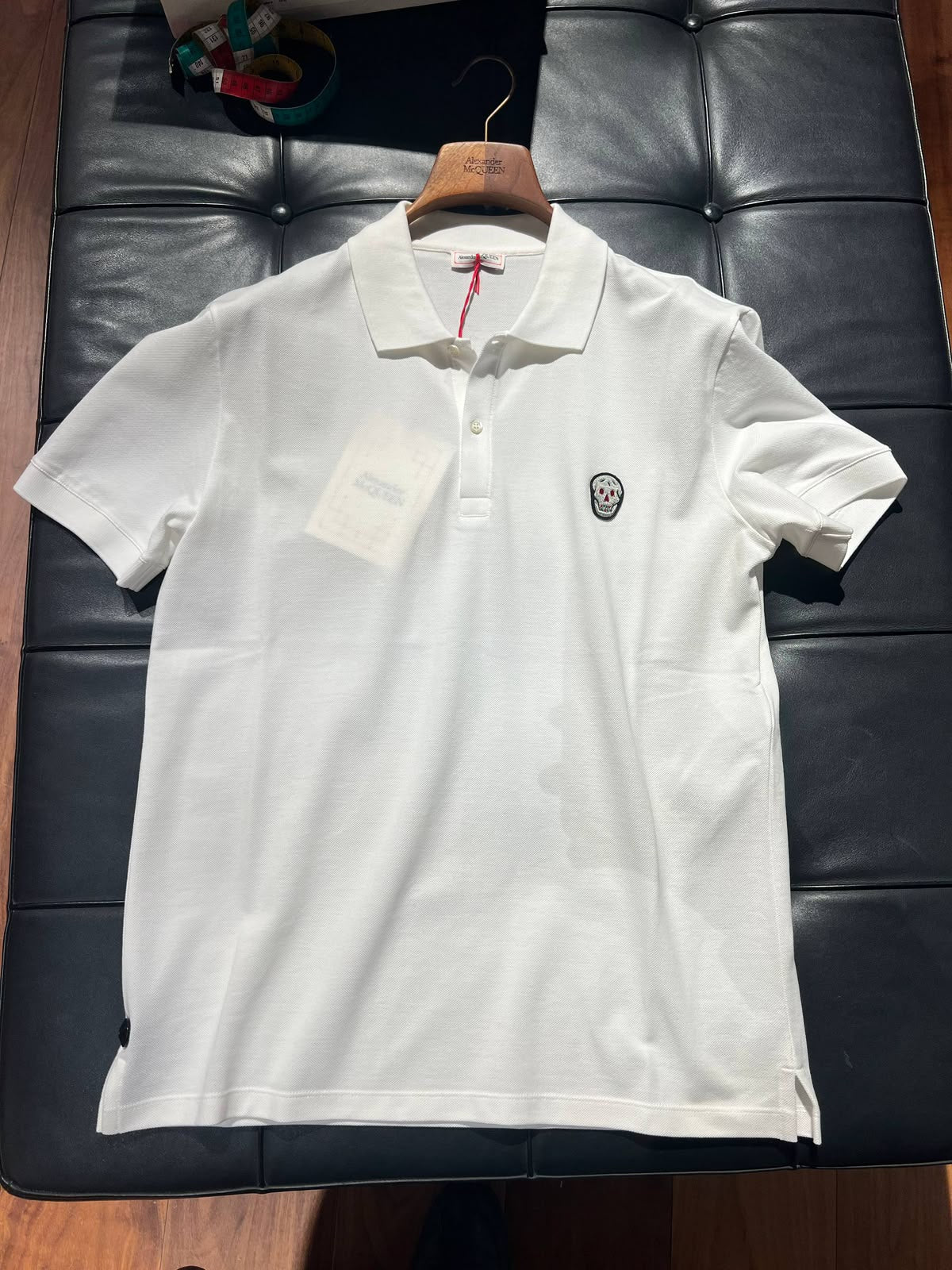 Skull Patch Polo Shirt