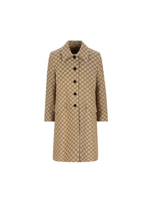 Cappotto realizzato in cotone e poliestere
