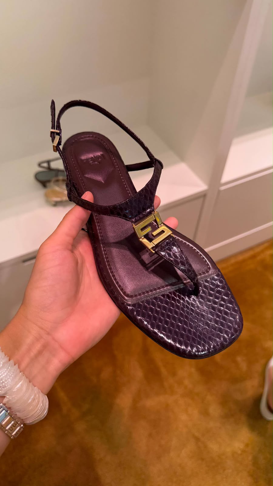 FF Logo Thong Sandals