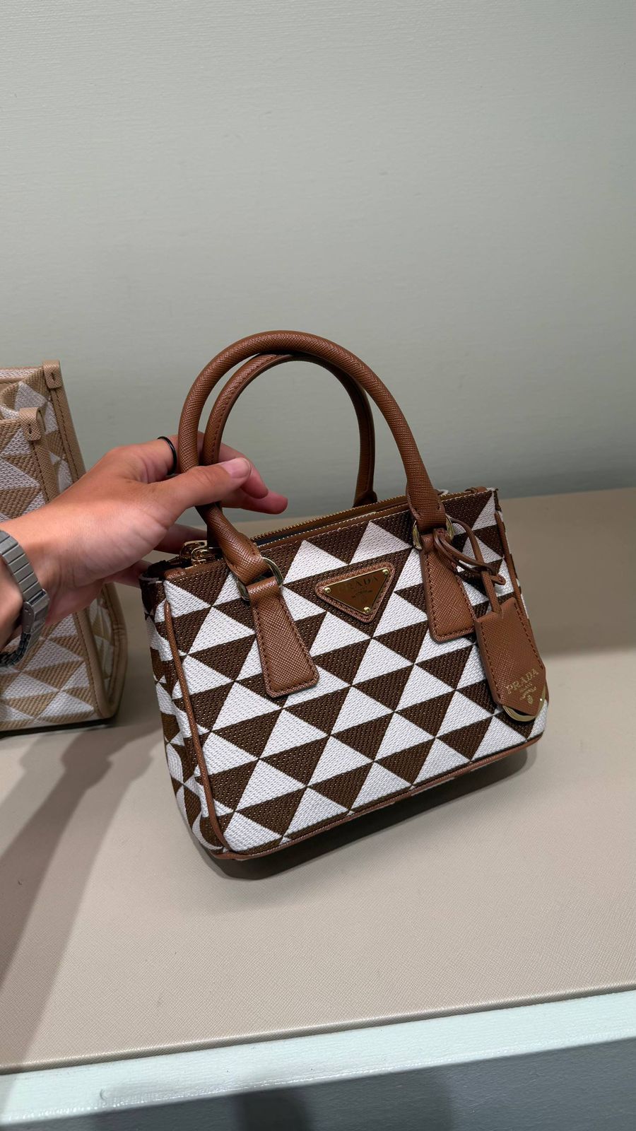 Symbole Small Fabric Handbag