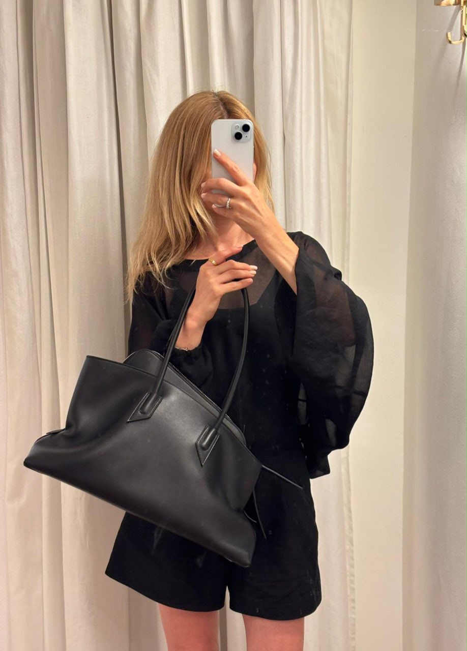 Large Leather Tote Bag