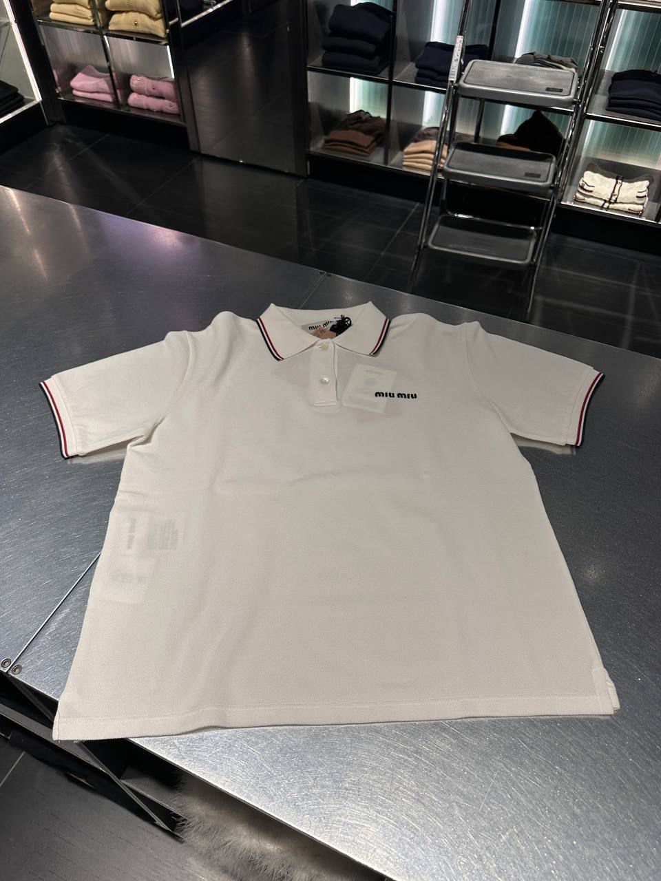 Cotton polo shirt