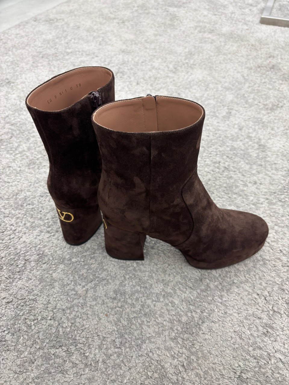 Garavani VLogo Signature Suede Ankle Boot