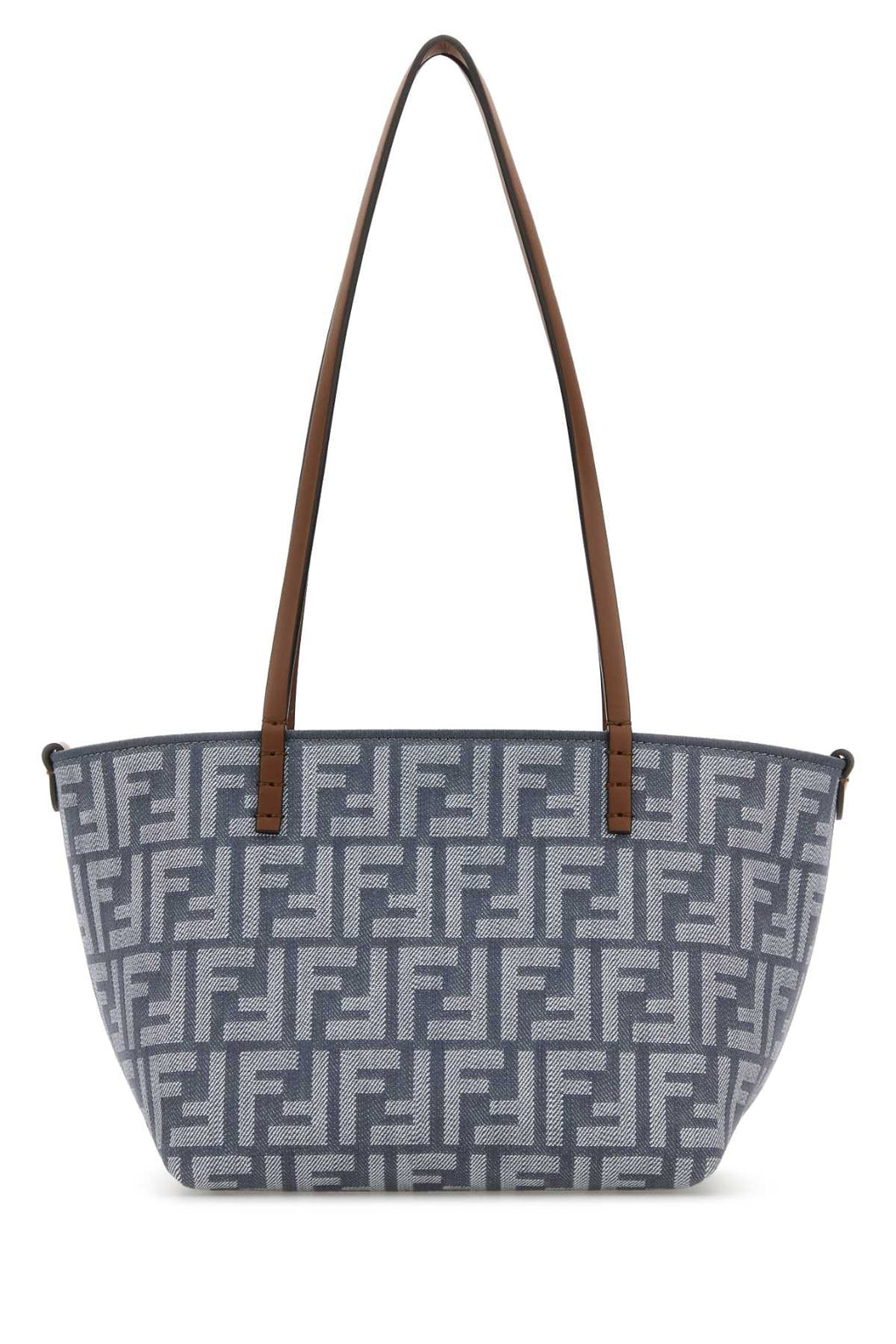 FENDI ROLL SMALL TESSUTO FF QB4 For Women Exterior: 100% Fabric Lining: 100% Fabric Finishing: Golden metal