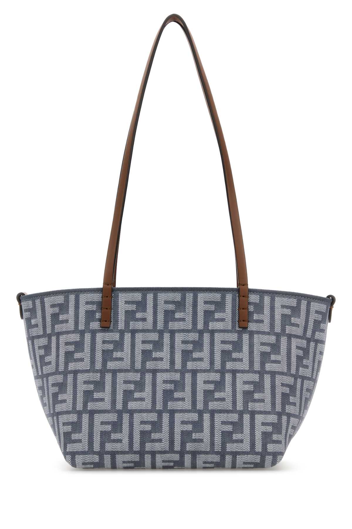 FENDI ROLL SMALL TESSUTO FF QB4 For Women Exterior: 100% Fabric Lining: 100% Fabric Finishing: Golden metal