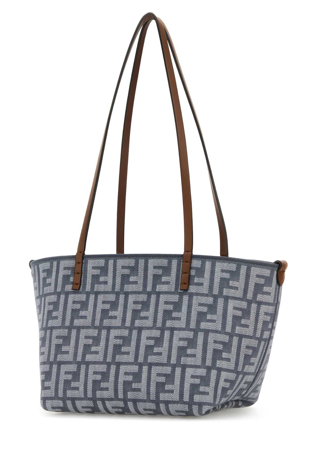 FENDI ROLL SMALL TESSUTO FF QB4 For Women Exterior: 100% Fabric Lining: 100% Fabric Finishing: Golden metal