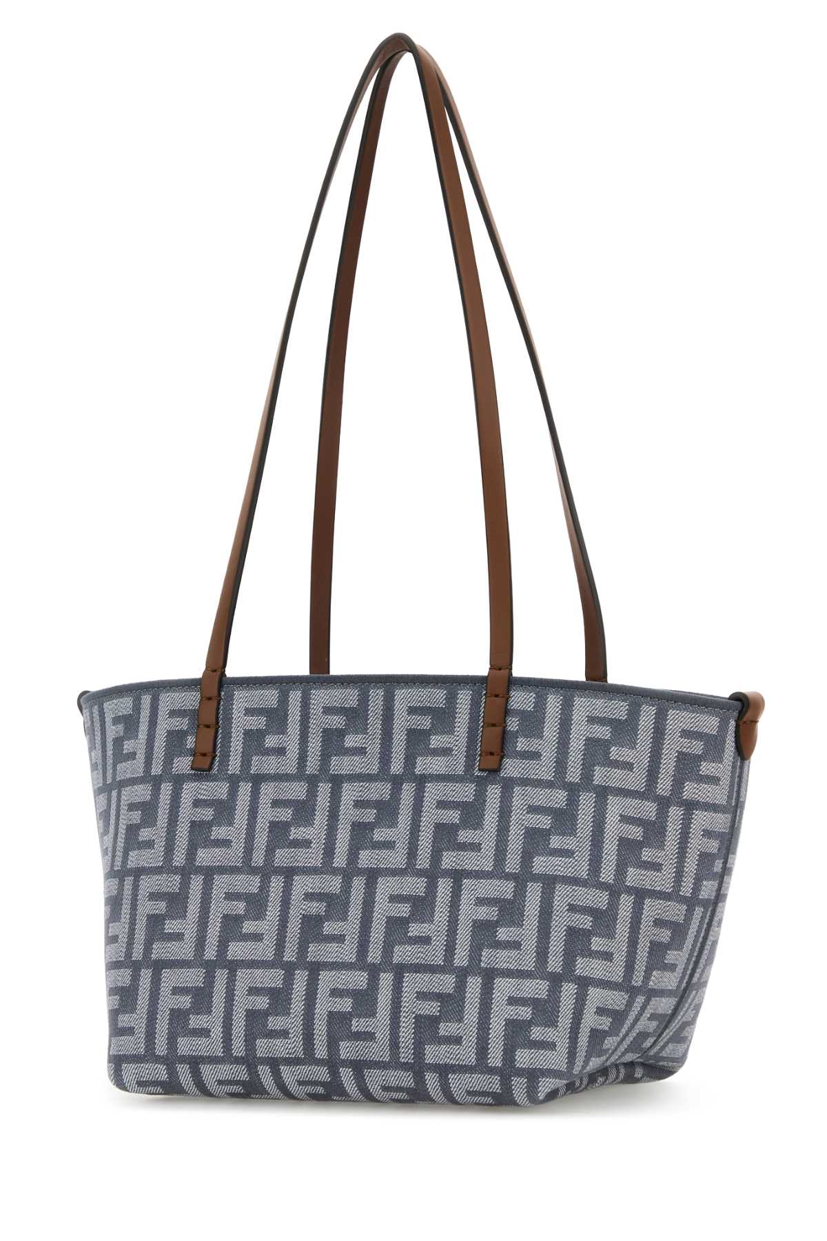 FENDI ROLL SMALL TESSUTO FF QB4 For Women Exterior: 100% Fabric Lining: 100% Fabric Finishing: Golden metal