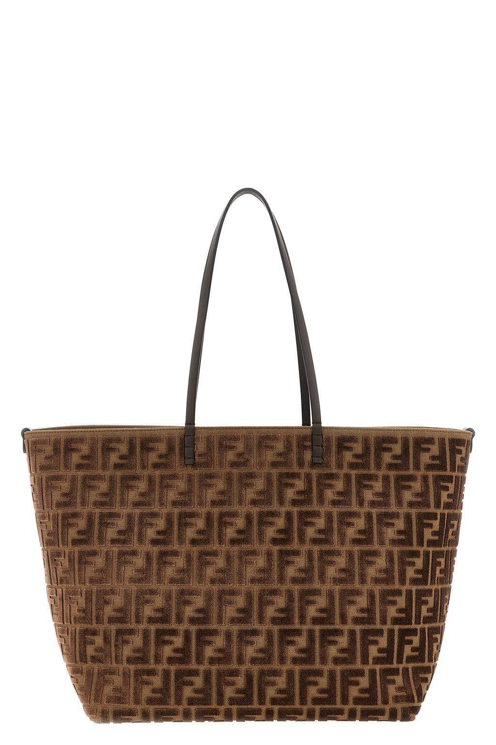 FENDI 'Roll Large' reversible shopping bag For Women 39% polyester 35% cotton 25% viscose 1% af