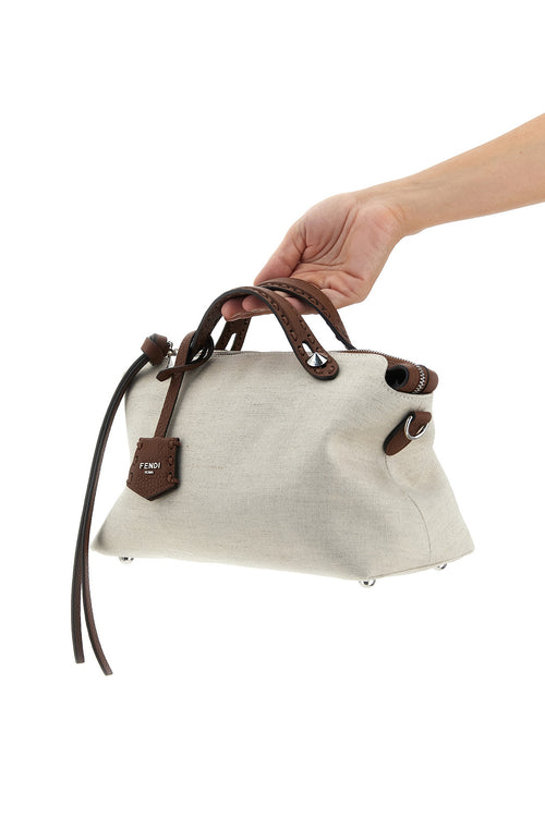 FENDI 'By The Way Soft Medium' handbag For Women 33% polyurethane 28% polyamide 22% cotton 17% linen
