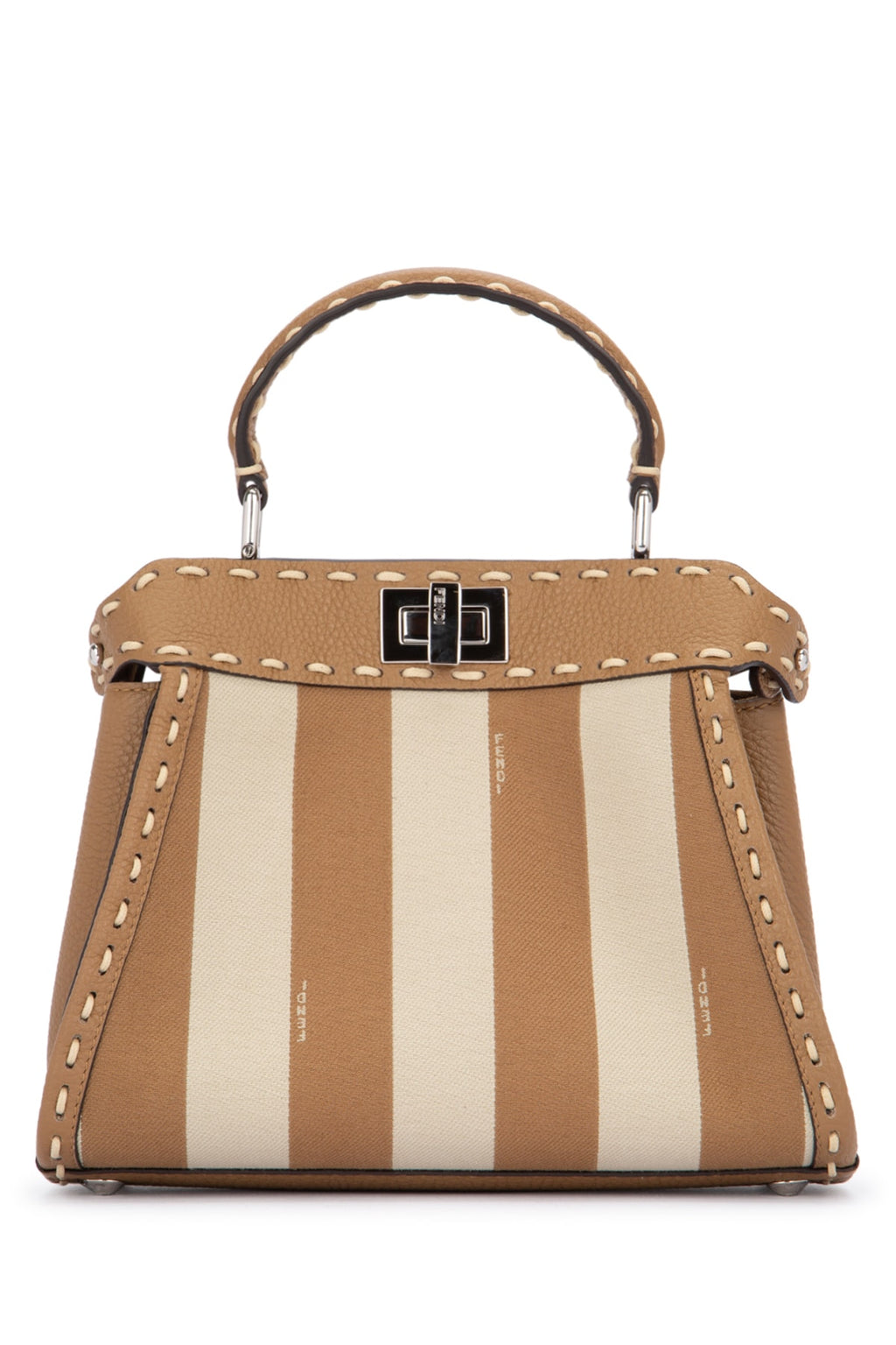 FENDI PEEKABOO MINI TESS.PEQUIN/TE For Women 55%PA,45%CO+100%VIT+Interno:55%PA,45%CO
