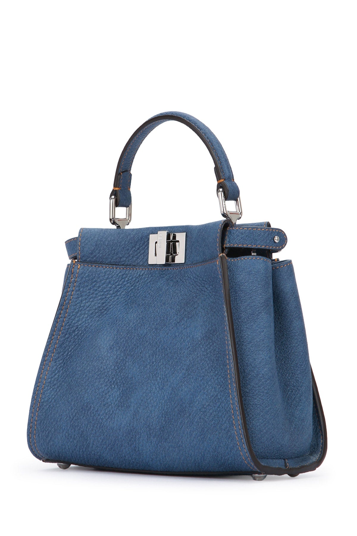 FENDI PEEKABOO MINI CUOIO ROMANO D For Women 100% LEATHER