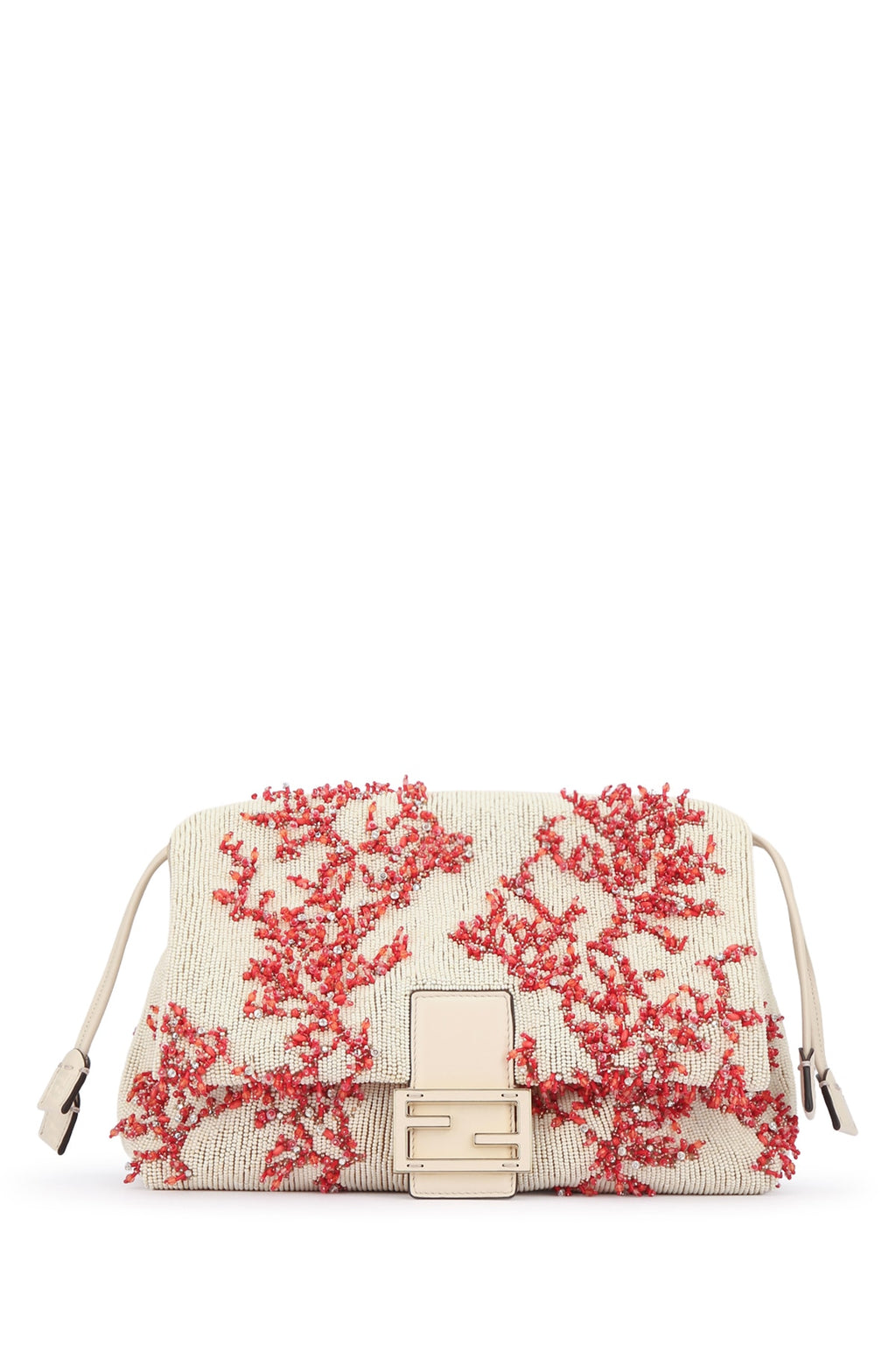 FENDI FLAP BAG MAMMA BAGUETTE RICAMO CORALLI For Women 100% OTHER FIBRES
