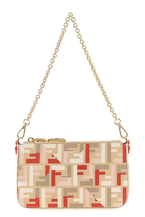 FENDI 'Baguette' pouch For Women 54% polyurethane 22% polyamide 12% cotton 12% polyester