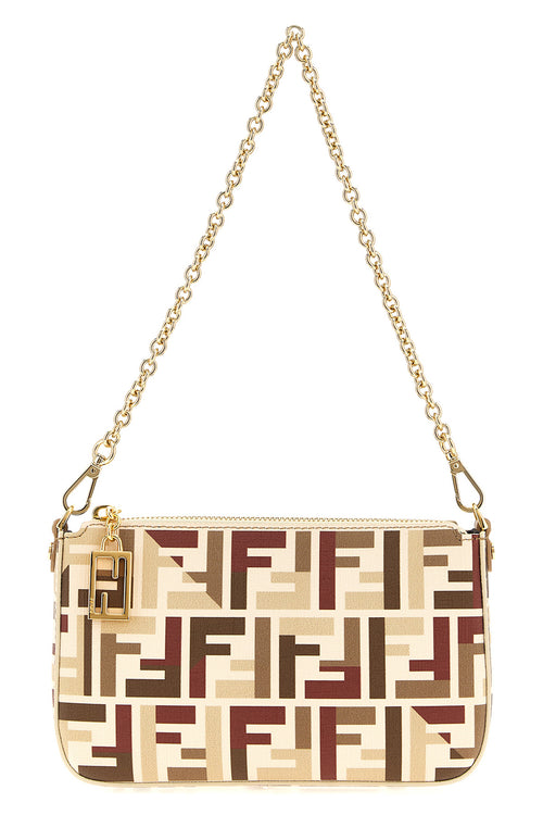 FENDI 'Baguette' pouch For Women 54% polyurethane 22% polyamide 12% cotton 12% polyester