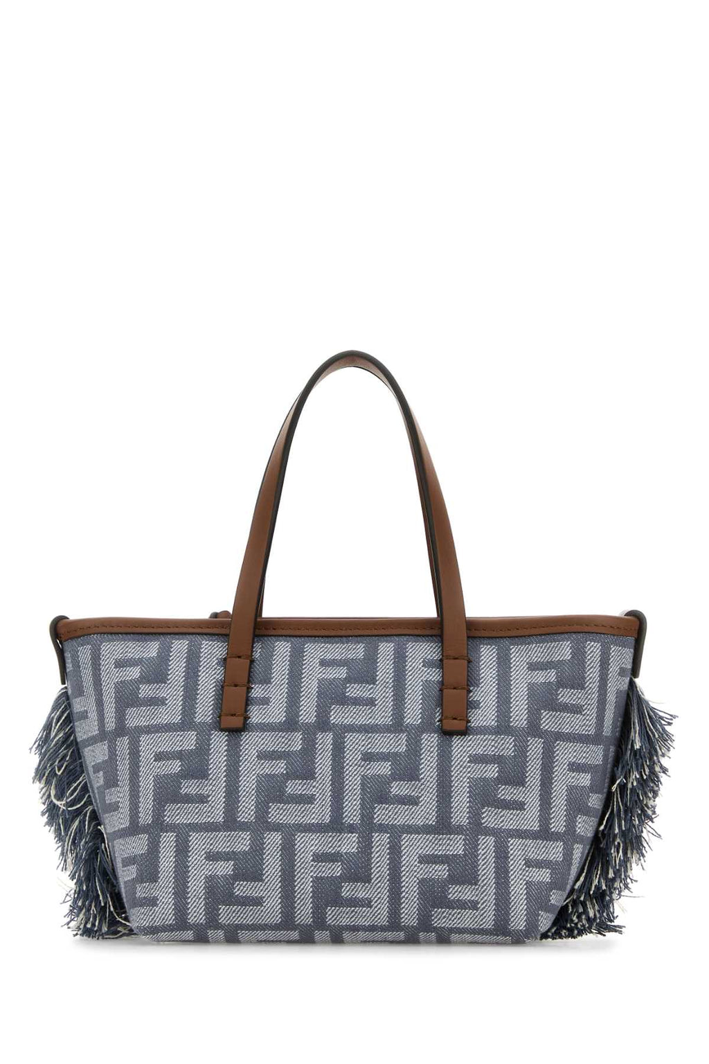 FENDI MINI ROLL TESSUTO FF QB4 For Women Exterior: 100% Fabric Lining: 100% Fabric Finishing: Golden metal