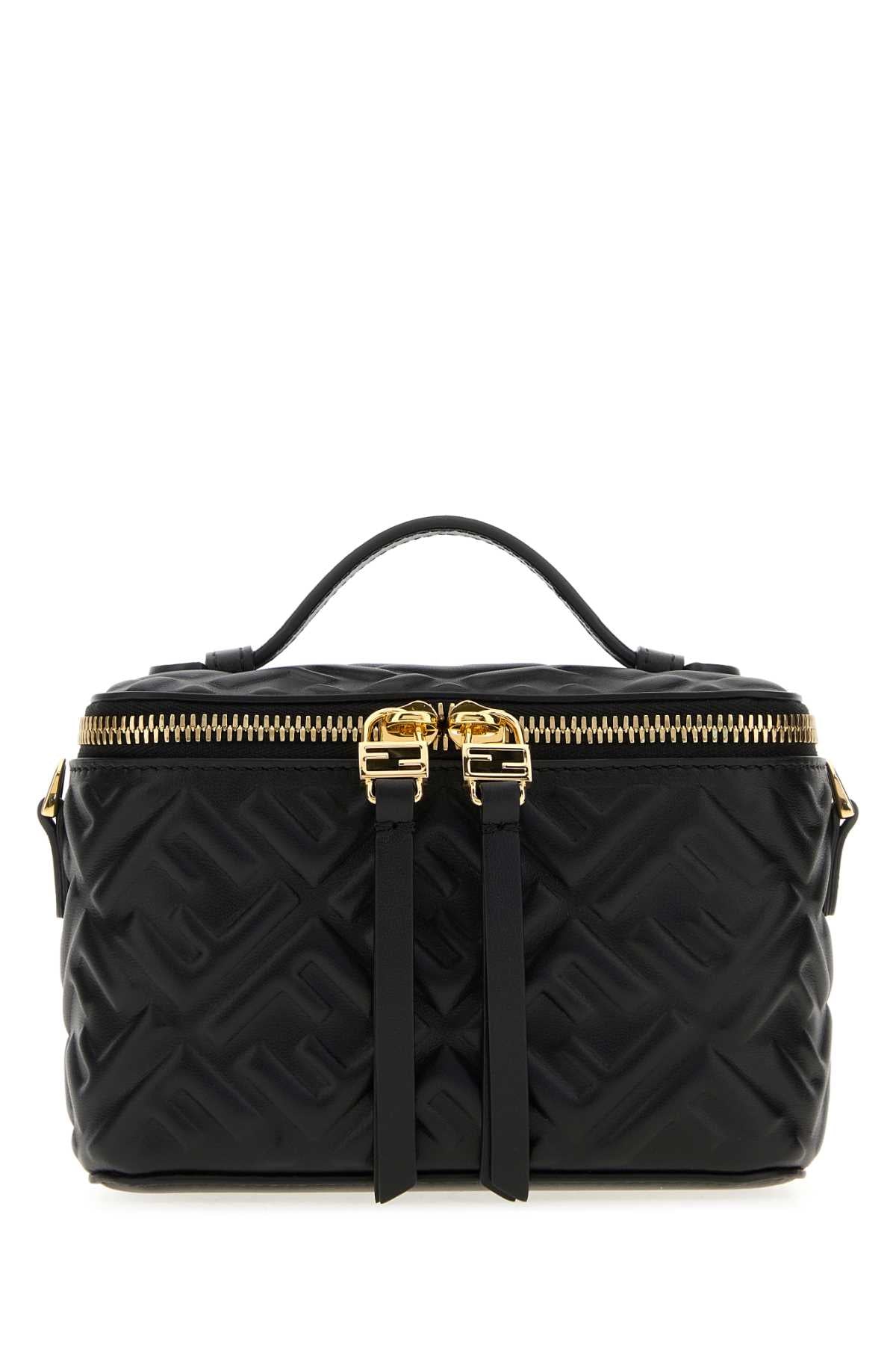 FENDI FENDI VANITY NAP MATISSE ZU For Women Exterior: 100% Leather Lining: 100% Fabric Finishing: Golden metal