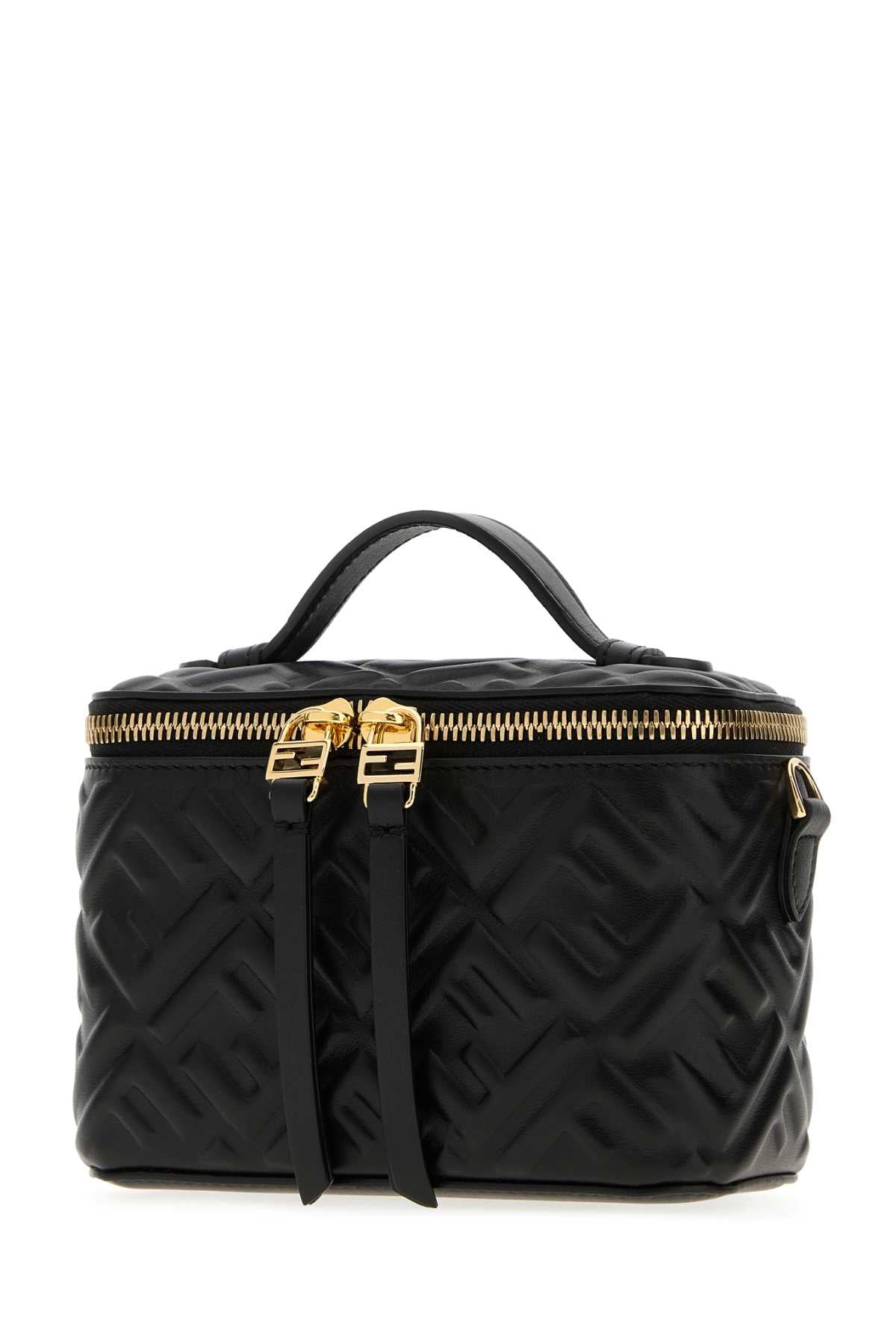 FENDI FENDI VANITY NAP MATISSE ZU For Women Exterior: 100% Leather Lining: 100% Fabric Finishing: Golden metal