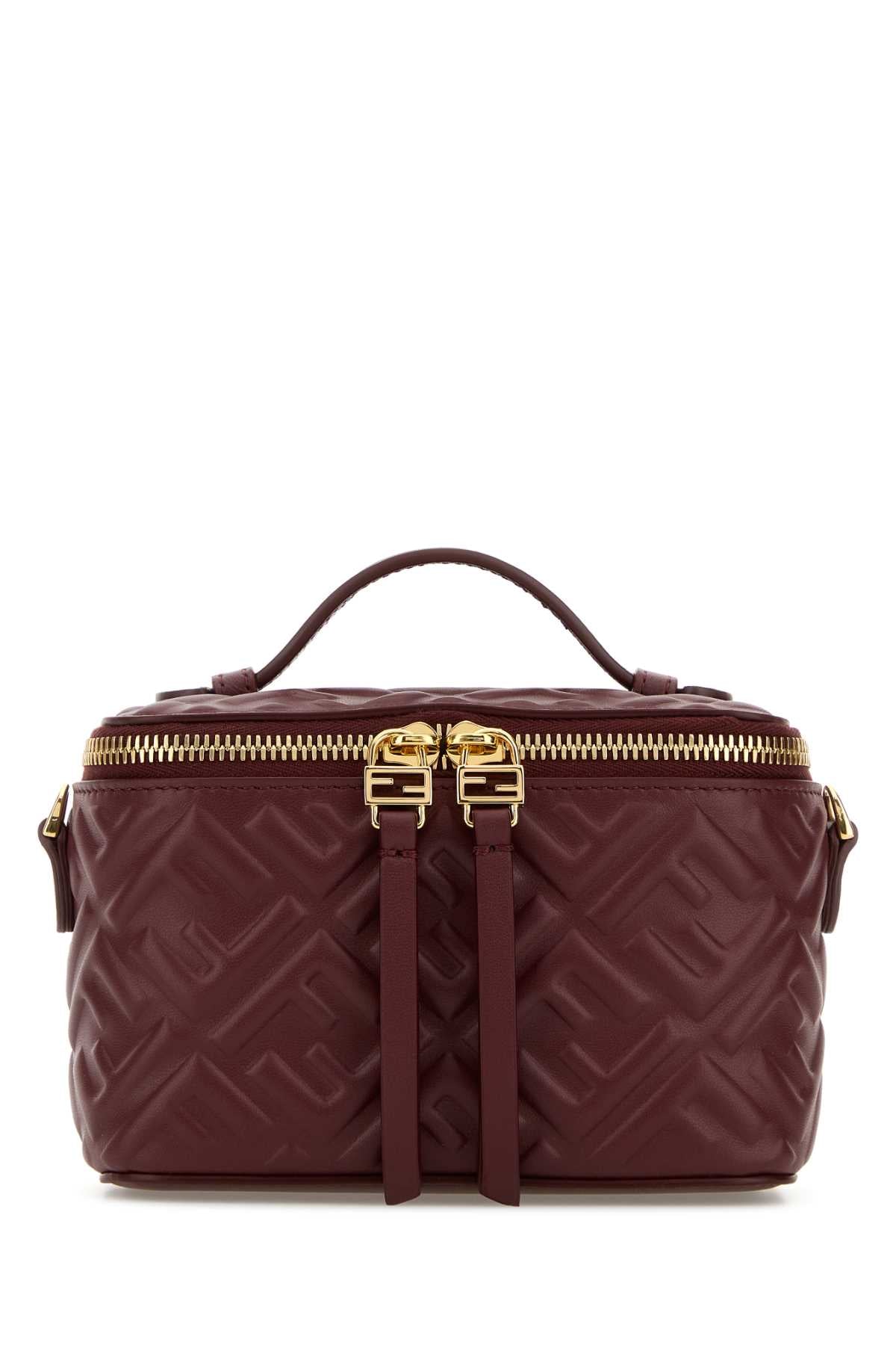 FENDI FENDI VANITY NAP MATISSE ZU For Women Exterior: 100% Leather Lining: 100% Fabric Finishing: Golden metal