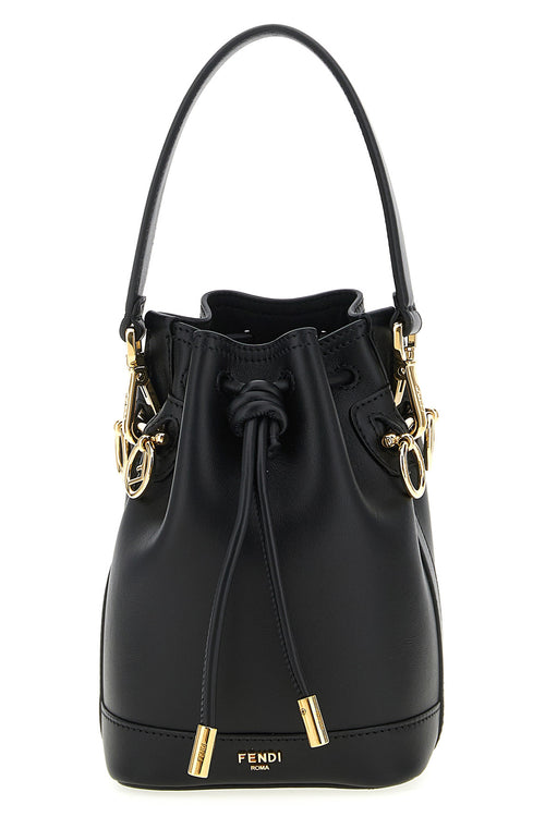 FENDI 'Mon Tresor' mini bucket bag For Women 100% calfskin leather (Bos Taurus)